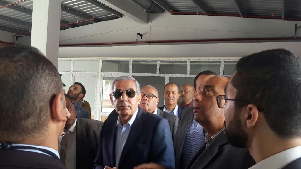 جانب من زيارة وزير الصناعة لمجمع مرغم