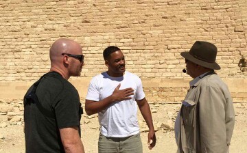 ويل سميث في سقارة 