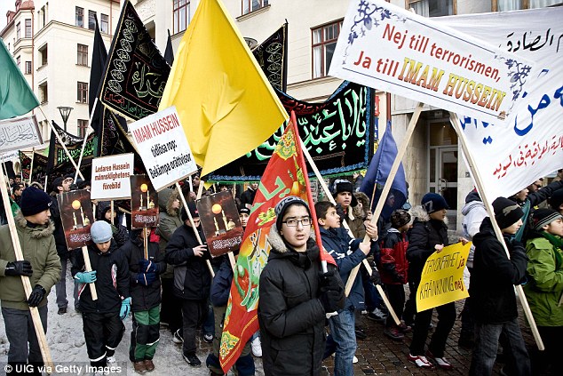 مظاهرات الإخوان في السويد