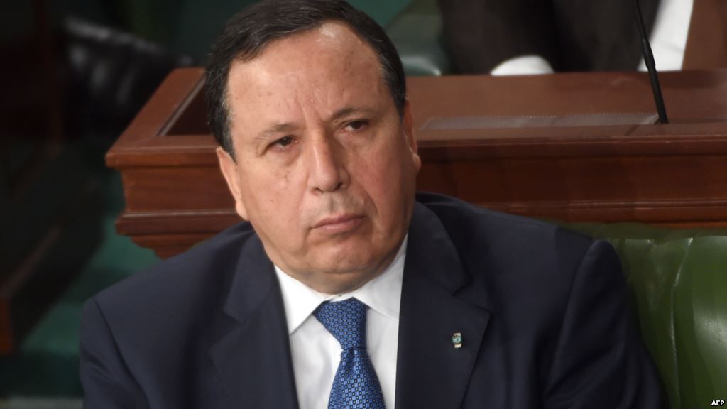 وزير الشؤون الخارجية التونسي خميس الجهيناوي وزير الشؤون الخارجية التونسي خميس الجهيناوي