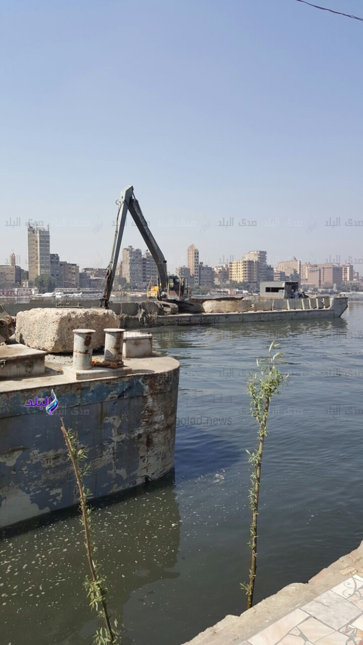 ازالة التعديات علي نهر النيل ازالة التعديات علي نهر النيل