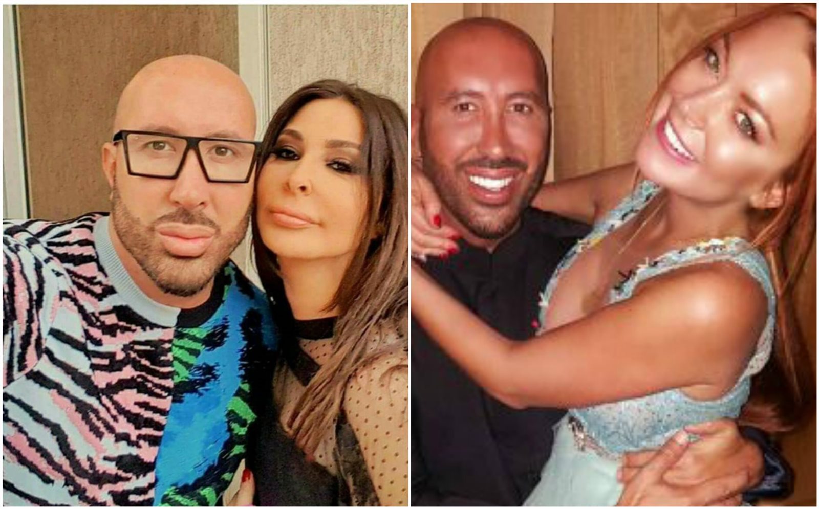 وديع النجار مع اليسا وليندسي لوهان وديع النجار مع اليسا وليندسي لوهان