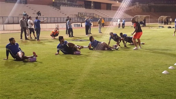 تدريبات خفيفة للاعبى الزمالك