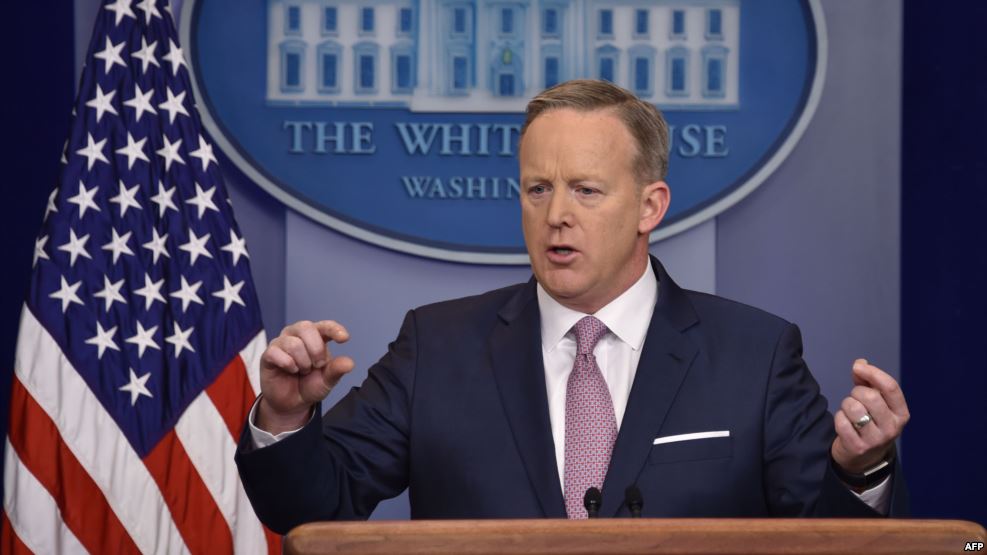 المتحدث باسم البيت الأبيض شون سبايسر