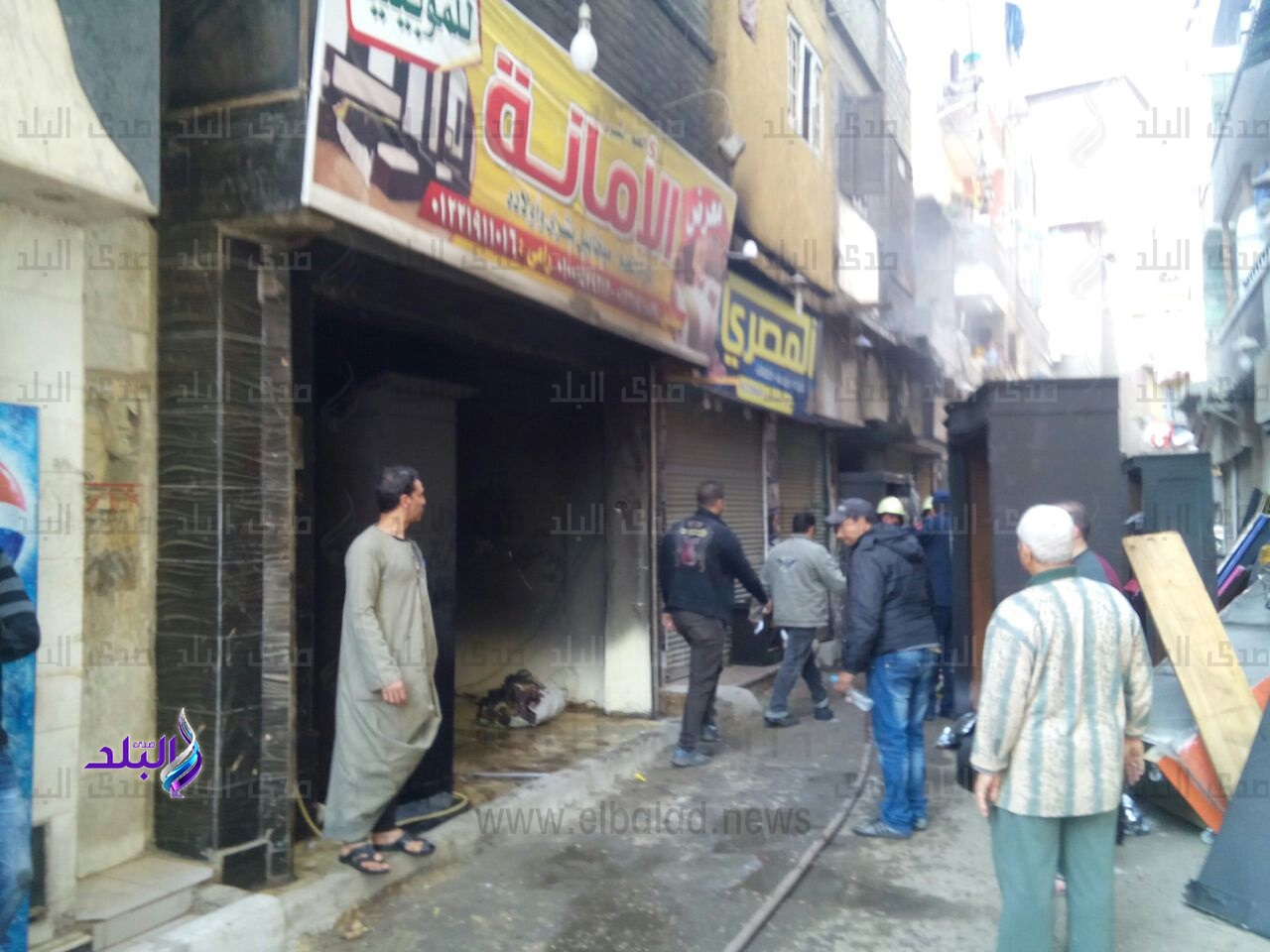 حريق بـ«معرض موبيليا» في الساحل