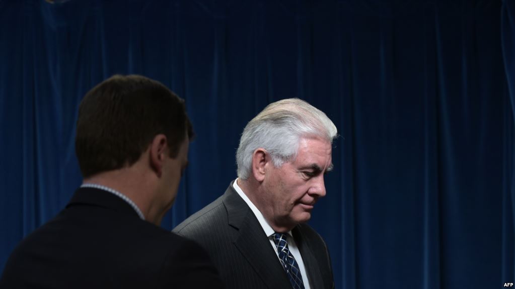 وزير الخارجية الأميركي ريكس تيلرسون