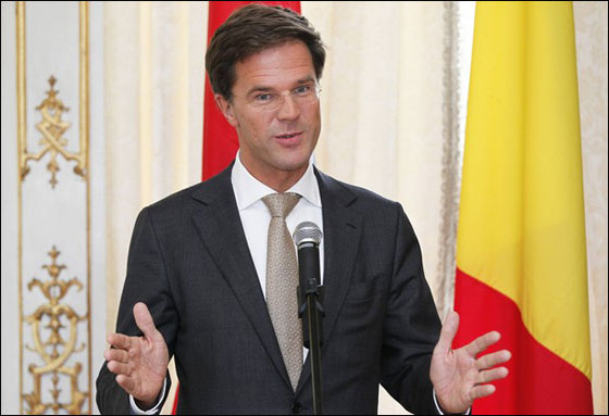 ئيس الوزراء الهولندي مارك روته