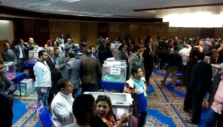 صورة من انتخابات الصحفيين