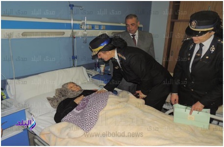 وفد قطاع حقوق الانسان فى زيارة المحجوزات بمستشفى الشرطة وفد قطاع حقوق الانسان فى زيارة المحجوزات بمستشفى الشرطة