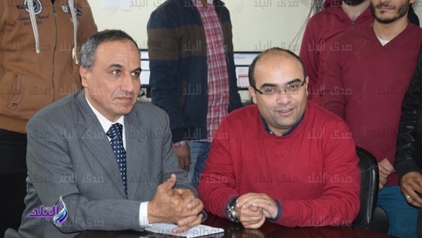 نقيب الصحفيين عبد المحسن سلامة والكاتب الصحفي أحمد صبري