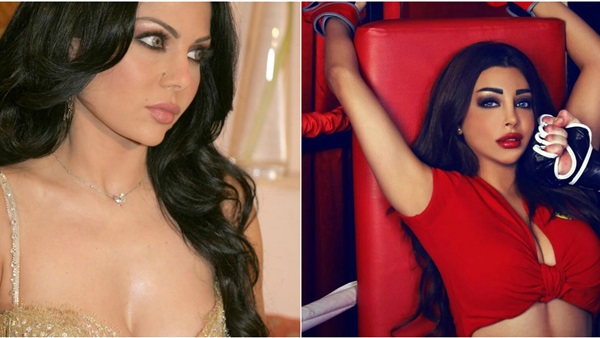 رولا يموت وشقيتها هيفاء وهبي