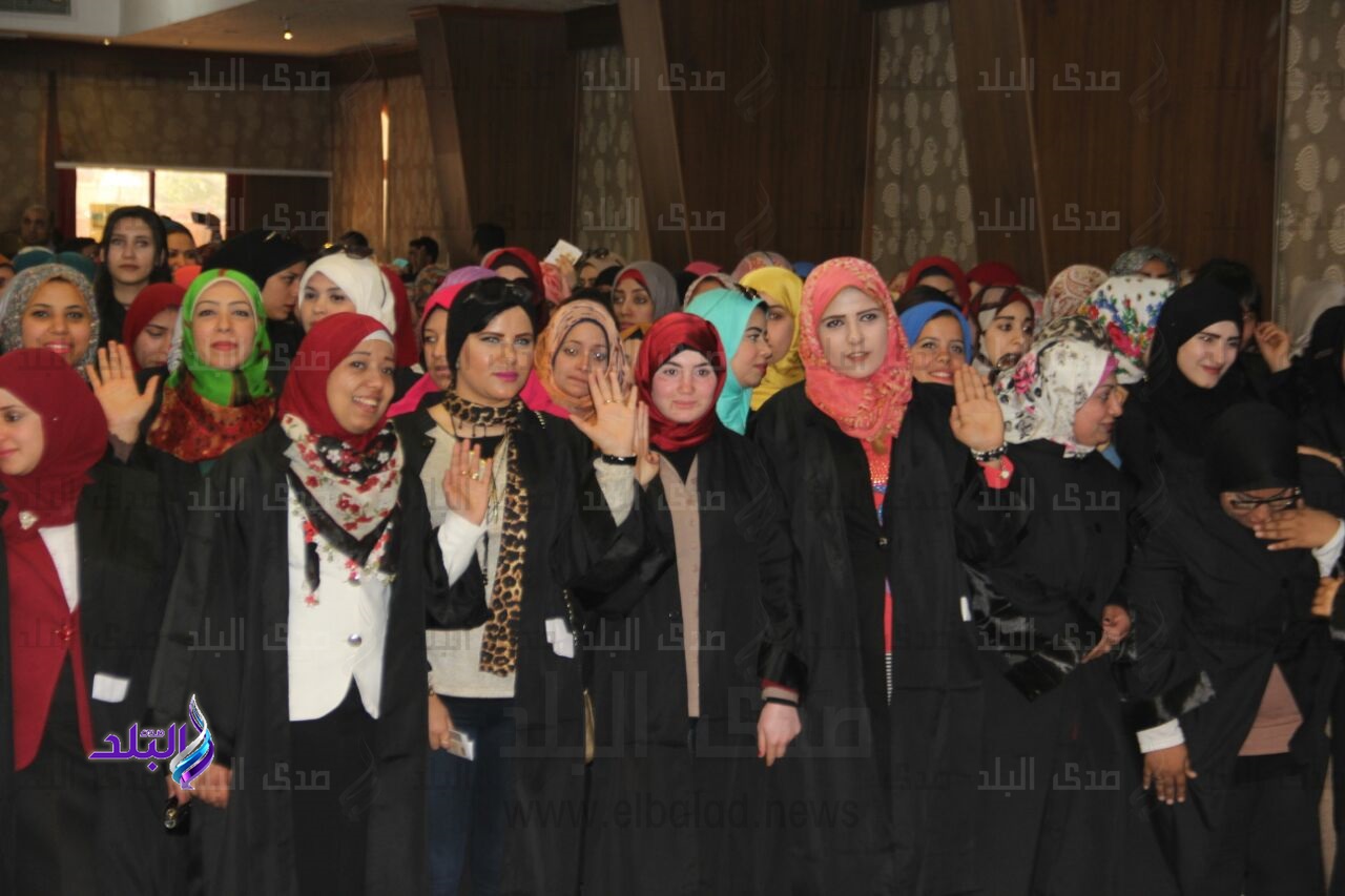 المحامون الجدد يحلفون اليمين القانوني أمام سامح عاشور
