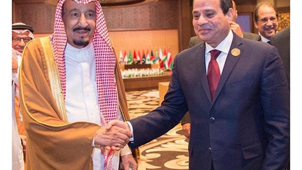 السيسى والعاهل السعودى الملك سلمان السيسى والعاهل السعودى الملك سلمان