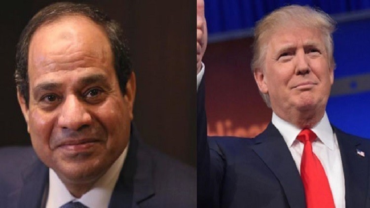 الرئيس السيسي ونظيرة الامريكي