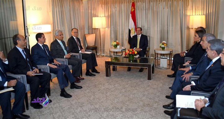 إحدى لقاء الرئيس السيسى بواشنطن