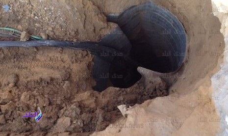 جثة الشاب المفقود في سرداب