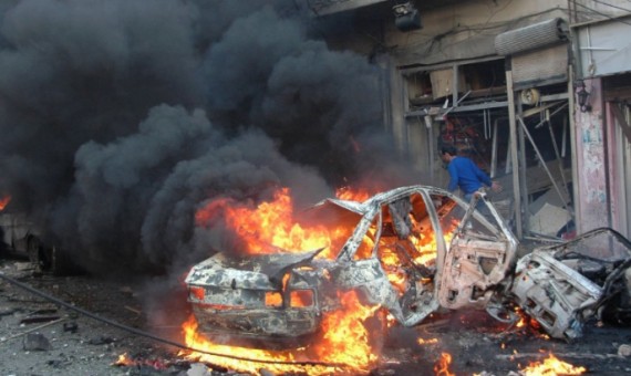  انفجار سيارة 