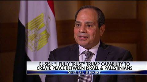 الرئيس السيسي خلال حواره مع فوكس نيوز 