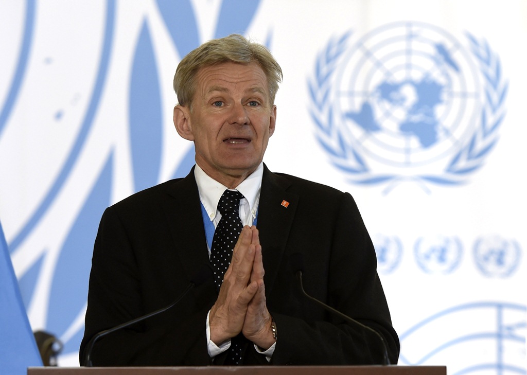  يان إيجلاند منسق الأمم المتحدة للشؤون الإنسانية