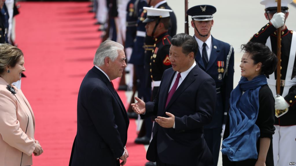 وصول رئيس الصين