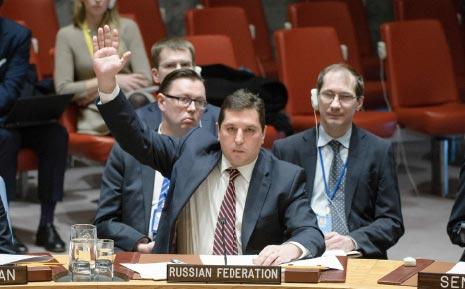 مندوب روسيا فى مجلس الأمن