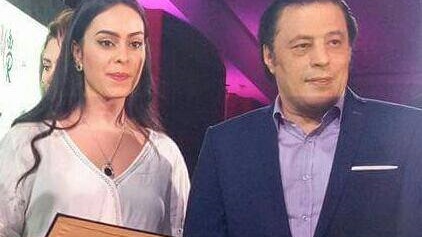 عمرو عبد الجليل ونهال كمال 