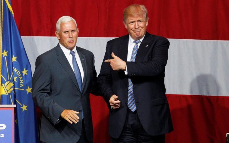 ترامب و مايك بينس