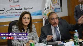  خلال المؤتمر الصحفى اليوم
