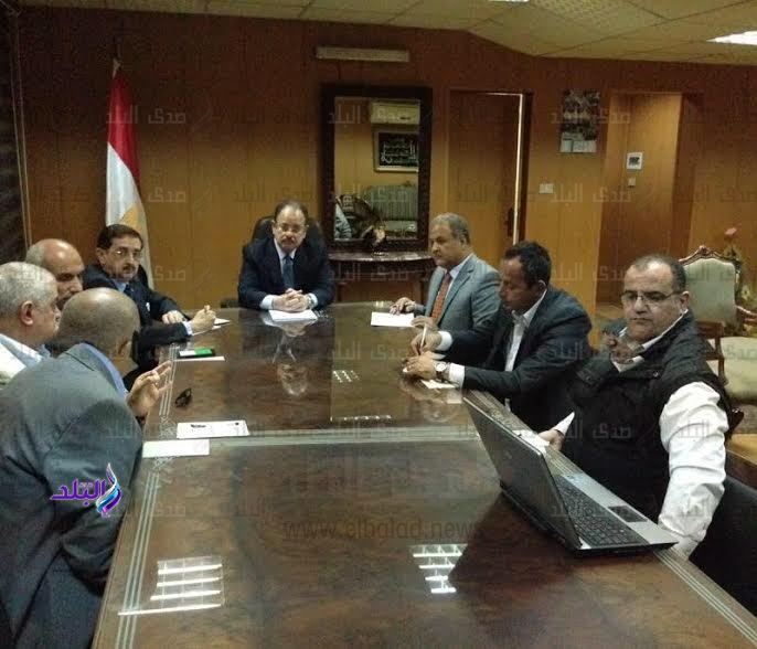 اجتماع وزير الداخلية مع قيادات مديرية أمن الغربية