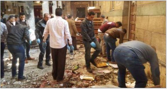 تفجير كنيسة المرقسية بالاسكندرية