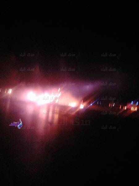 حريق أتوبيس