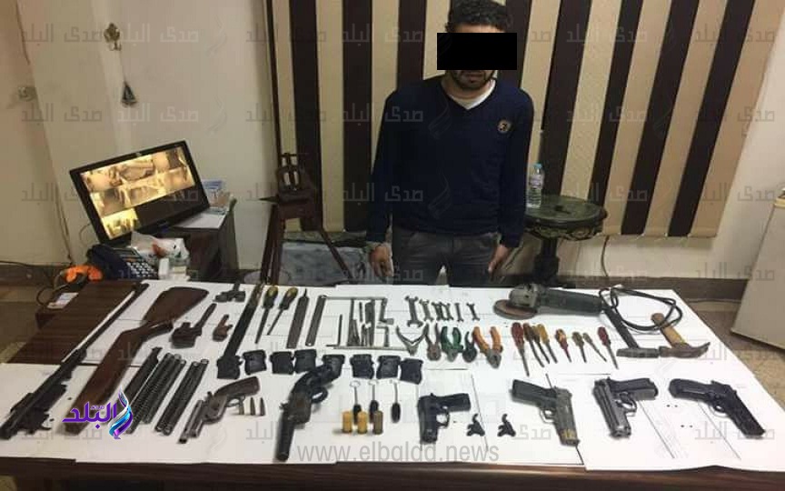 المتهم والمضبوطات المتهم والمضبوطات