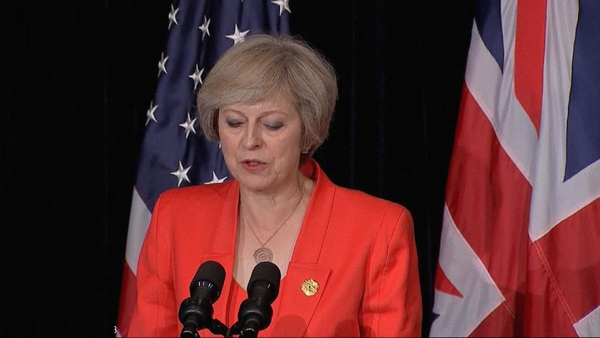 رئيسة الوزراء البريطانية تيريزا ماي رئيسة الوزراء البريطانية تيريزا ماي