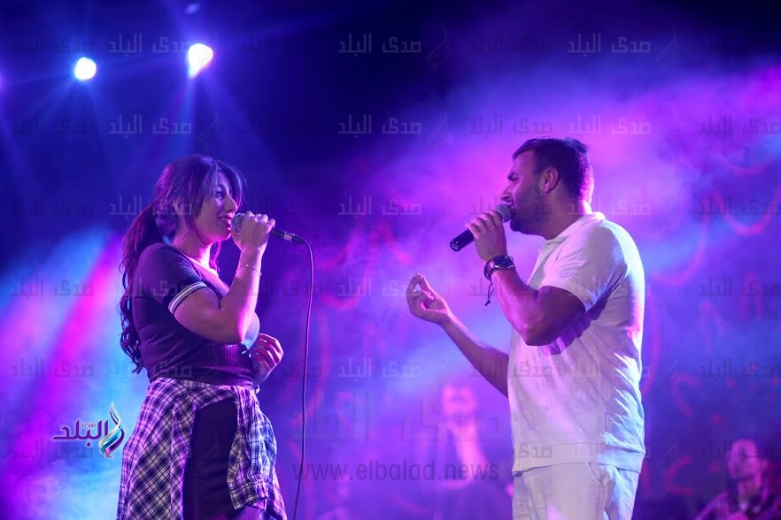 رامي صبري وهايدي موسى