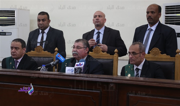 المستشار حسن فريد رئيس محكمة جنايات القاهرة