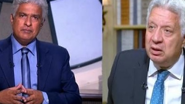 مرتضى منصور ووائل الإبراشي