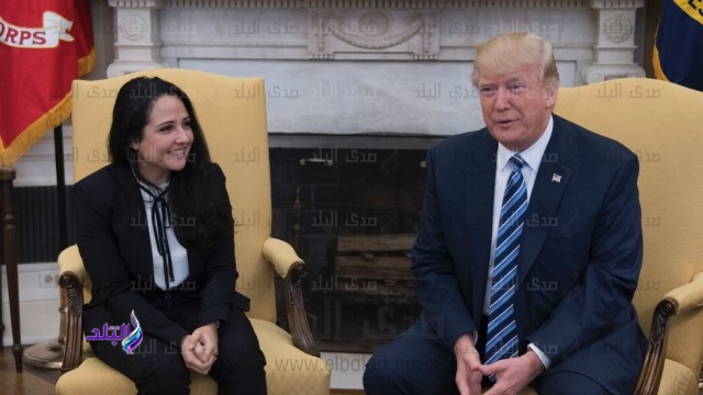 ترامب يستقبل آية حجازي