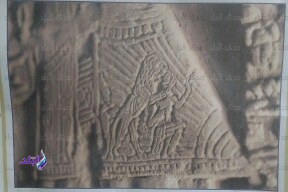 نقش من المعبد نقش من المعبد