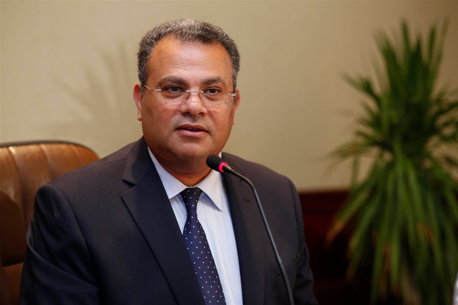   القس أندريه زكى رئيس الطائفة الإنجيلية بمصر