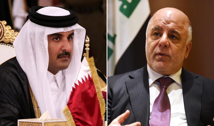 العبادي وأمير قطر العبادي وأمير قطر