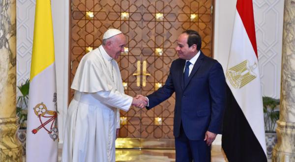 بابا الفاتيكان في مصر