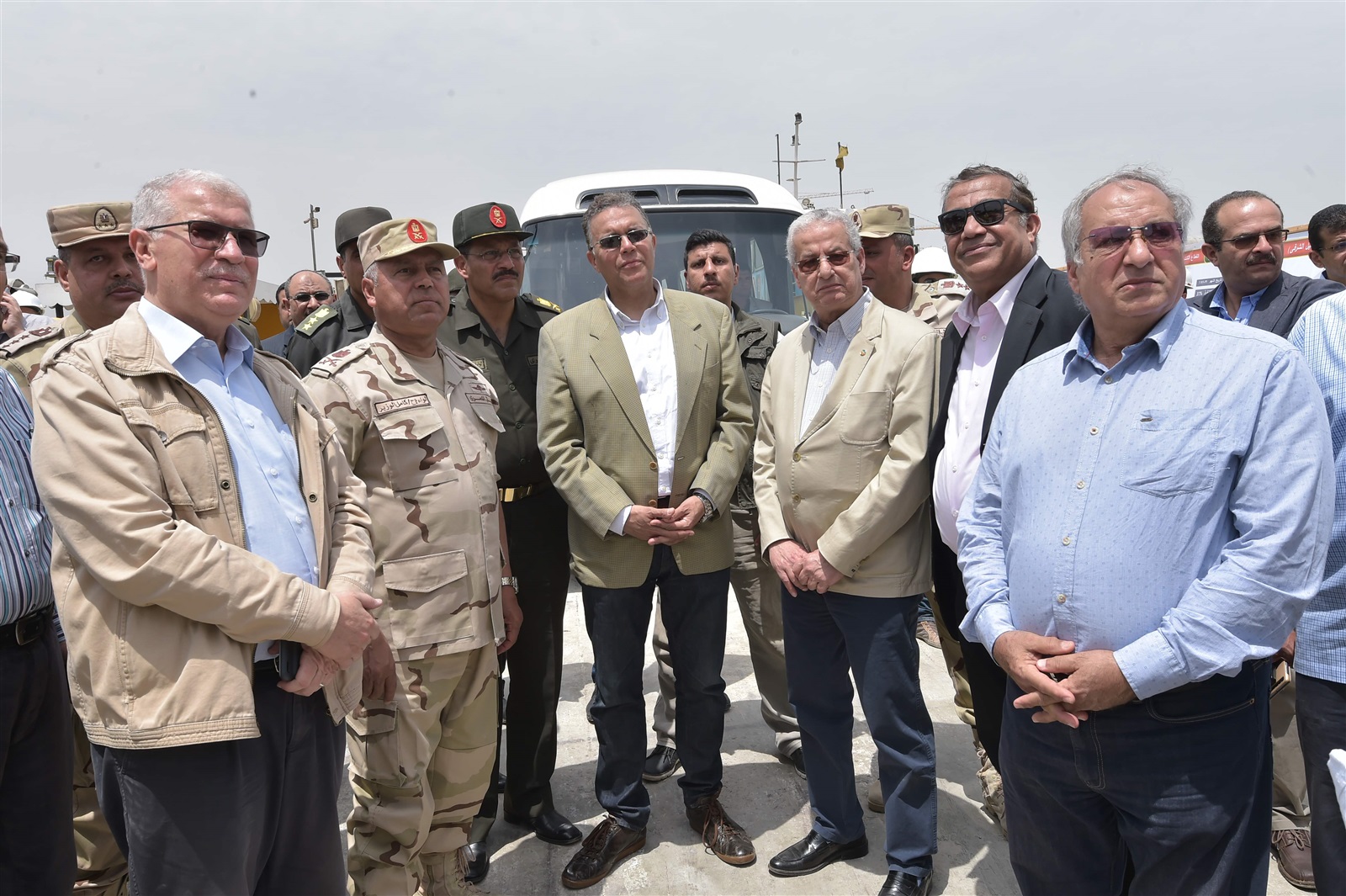 جانب من الزيارة