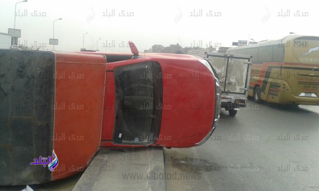 إنقلاب سيارة