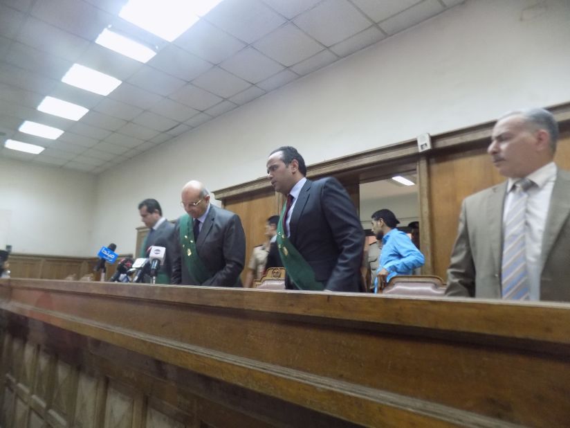 جانب من المحاكمة