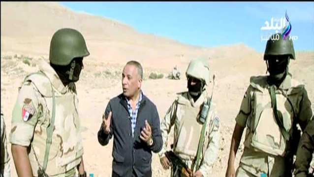 أحمد موسى فى جبل الحلال