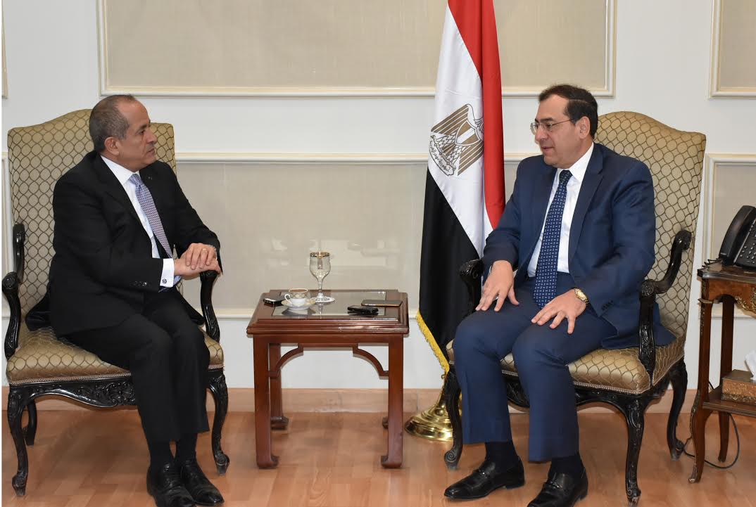 المهندس طـارق المـلا مع نظيره الاردنى