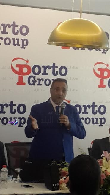 منصور عامر خلال المؤتمر الصحفى