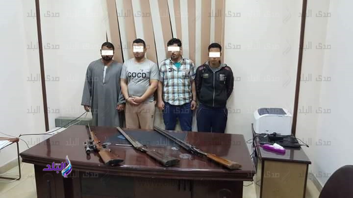المتهمين بسرقة فيلا مدير أمن دمياط السابق
