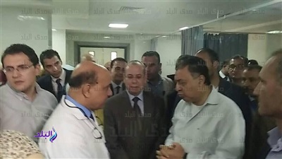 وزير الصحة خلال زيارته للشرقية وزير الصحة خلال زيارته للشرقية