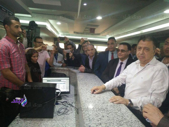 جانب من الزيارة  جانب من الزيارة